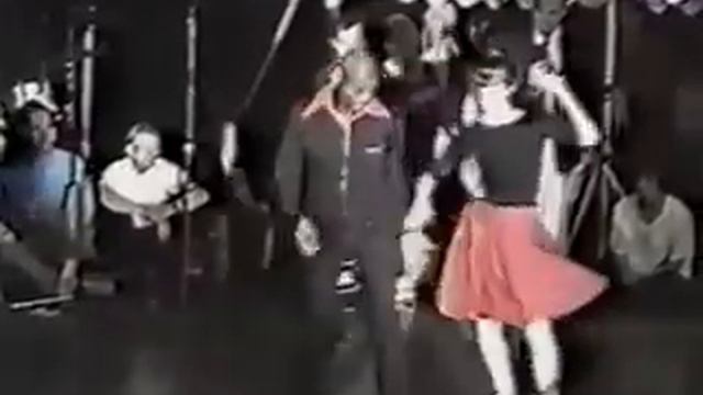 Frankie Manning Dancing Lindy Hop In 1991 With Cinthya Millman At The 