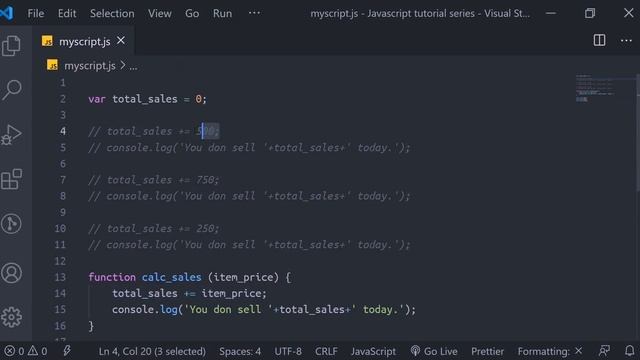 013 - Javascript For Beginners - Functions смотреть онлайн