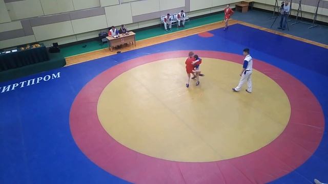 Встреча, самбо: Куртамиров Егор ( в красном)VS Иванов Тимофей (в синем) смотреть онлайн