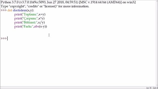Python 8 - Fonksiyon Tanımlama смотреть онлайн