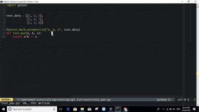 Pytest part 3: parameterization смотреть онлайн