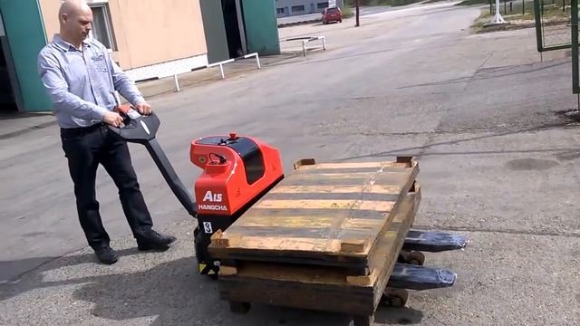 Транспортировщик паллет (электротележка, электро-рохля) CBD15 AMC1 г/п 1,5 тонн смотреть онлайн