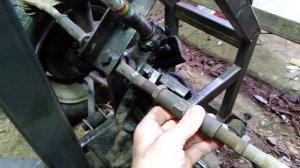 Самодельный квадроцикл. Рулевое управление. 308