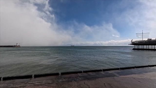 ▶️ На море полный ШТИЛЬ / Ялта 27 ноября 2023 смотреть онлайн