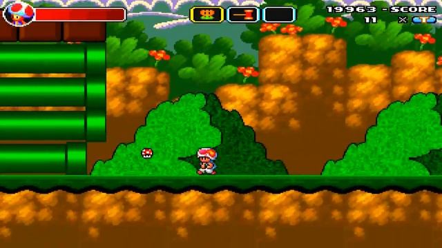 Toad Strikes Back HD 100% World 4: Pipe Land смотреть онлайн
