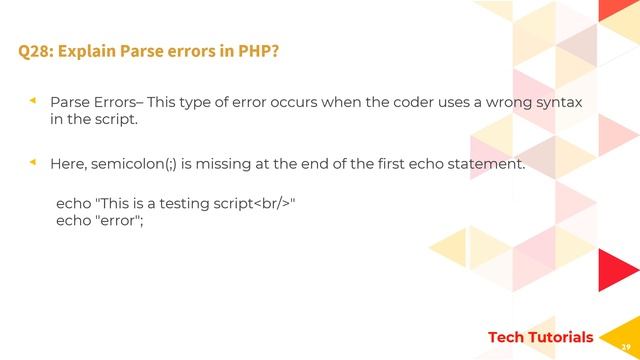 Top 50 Basic PHP Interview Questions and Answers in 2020 with Examples | Tech Tutorials смотреть онлайн