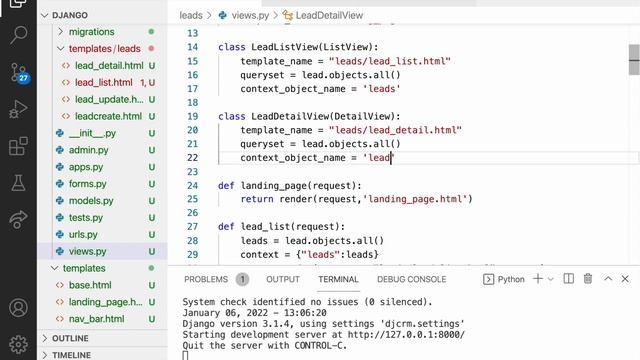 Python Django Tutorial for Beginners | class based views смотреть онлайн