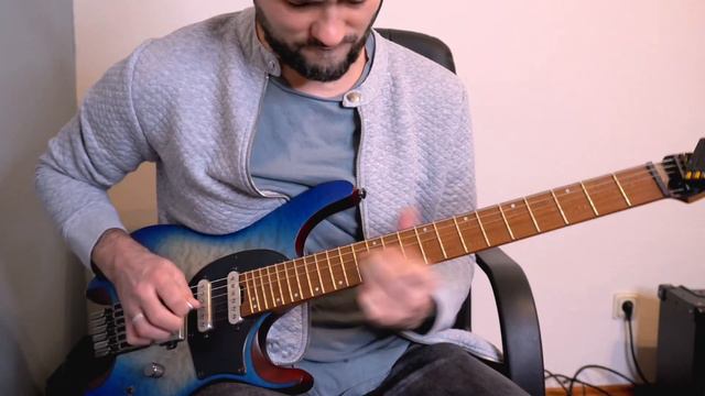 Guthrie Govan - Ancestral Solo Cover | Ibanez QX54QM-BSM смотреть онлайн