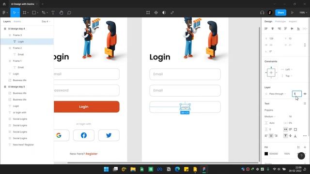 04 UI Design in Figma for beginners смотреть онлайн