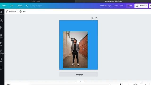 Cipta gambar passport di CANVA // Canva Malaysia Tutorial смотреть онлайн