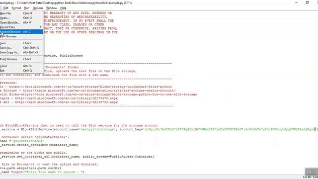 How to Upload file to Azure Blob storage using Python смотреть онлайн