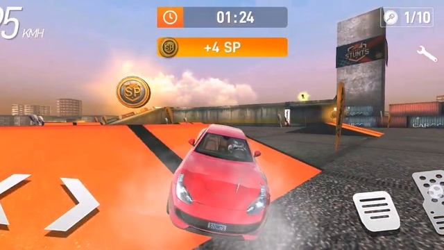 # car stunt races : the secret chest in factory level смотреть онлайн