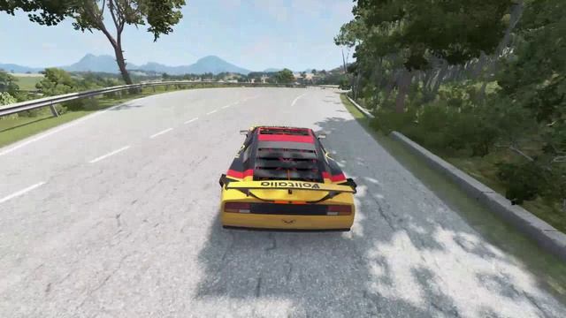 Автомобили на высокой скорости не справляются с управлением в BeamNG drive смотреть онлайн