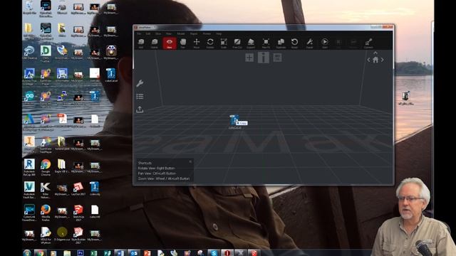 Sketchup Tutorial LESSON 3: Printing Sketchup Designs on a 3D Printer смотреть онлайн