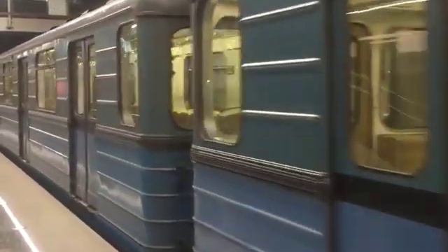 Пуск первого поезда — путеизмерителя по новому участку Некрасовской линии «Косино» — «Лефортово» смотреть онлайн