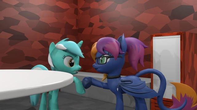 Lyra Heartstring Faces Invisibility | MLP Blender Animation смотреть онлайн