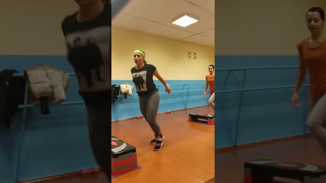 разминка интенс на степе смотреть онлайн