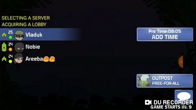 Играю в минимилитию. Doodle army 2 смотреть онлайн