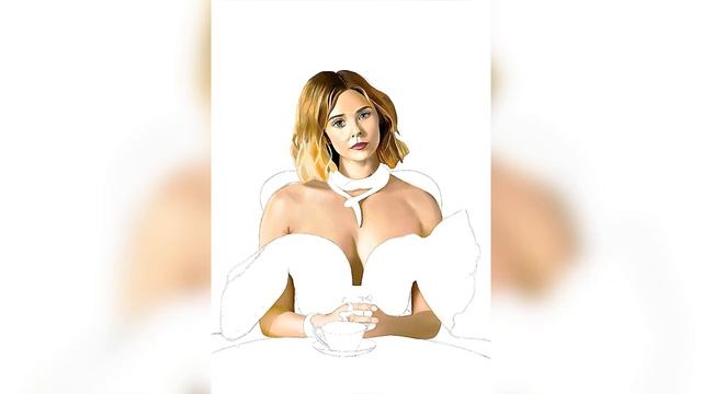 Рисую Элизабет Чейз Олсен | Drawing Elizabeth Chase Olsen смотреть онлайн