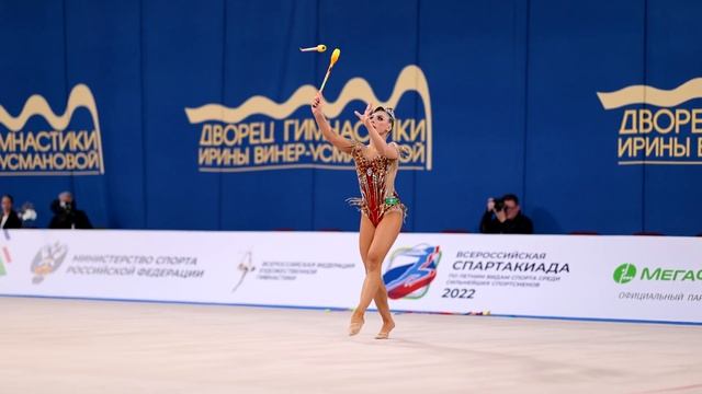 Lala Kramarenko Clubs Spartakiad 2022 Q смотреть онлайн