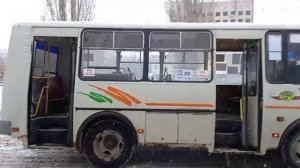 автобус ПАЗ-32052 с 2015 г.в. МАРШРУТ 121 ДОП. Тролле. TROLZA-682г с 2008 г.в. НОМЕР 274./г.Балаков
