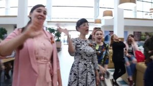 Флешмоб "Песни Победы" "Катюша"