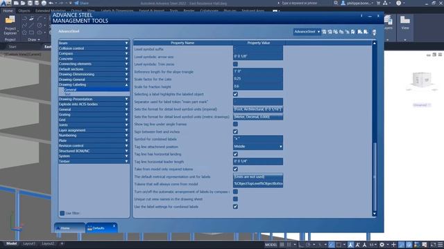 Autodesk Advance Steel 2022 | What's new: drawing labeling enhancement | Cadac Group смотреть онлайн