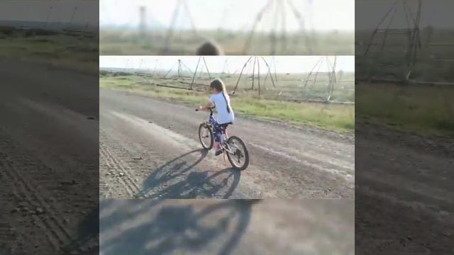 Погода хорошая, катаемся с Дашей. смотреть онлайн