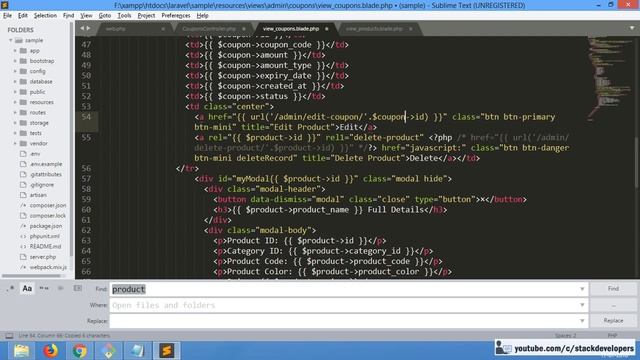 #49 Make E-com website in Laravel 5.6 | Coupon Codes Functionality | View Coupons смотреть онлайн