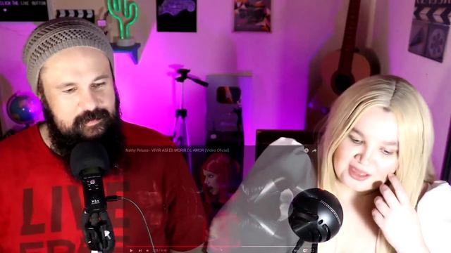 REACT NATHY PELUSO VIVI ASÍ ES MORIR DE AMOR смотреть онлайн