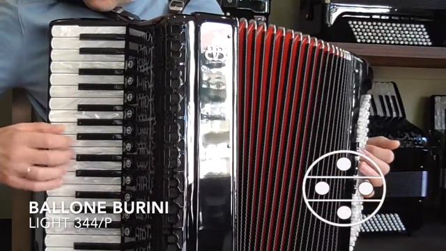 Ballone Burini Light 344/P Klangprobe Akkordeon/Accordion смотреть онлайн