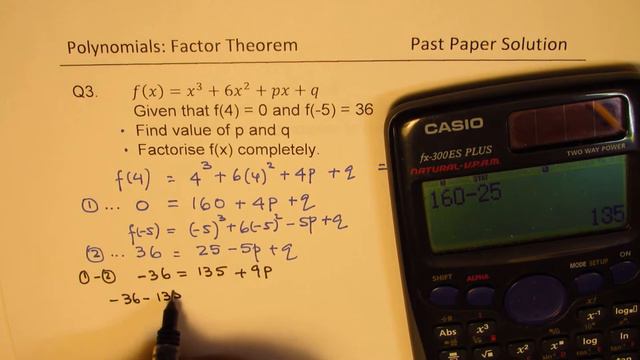 Solution of Cubic Polynomial Using Factor Theorem GCSE TEST MHF4U смотреть онлайн