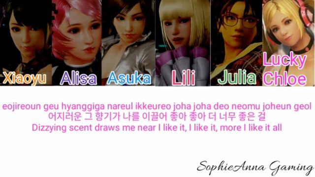 How would Tekken Girls sing "APPLE"_ GFRIEND (Color Lyrics: Rom/Han/Eng) смотреть онлайн