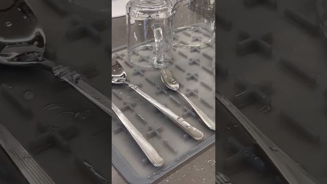 Силиконовый коврик для сушки посуды смотреть онлайн