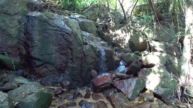 Тайланд о. Самуи Водопады. Кафе на Вершине Горы. Камни Дедушка и Бабушка смотреть онлайн