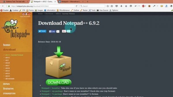 2 Choose your Text editor for HTML and CSS