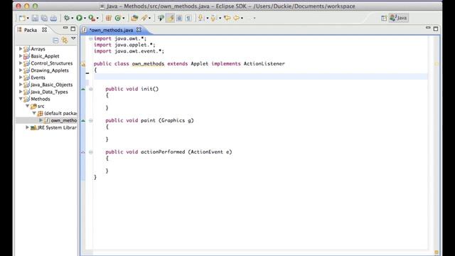 Applet - Methods 1 смотреть онлайн