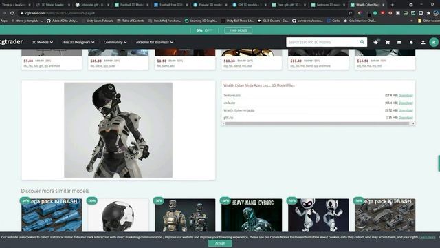 How to Load a 3D model in Three.js | GLTF/GLB Model | GLTFLoader смотреть онлайн