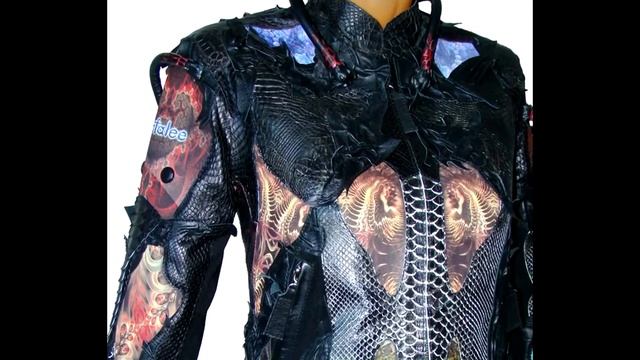 ✫Астрид✫ эксклюзивная женская кожаная куртка из питона крокодила Киберпанк стиль (Софали #5) смотреть онлайн