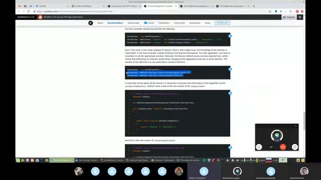 Create you own Framework: Урок 5 - диспетчер событий, компоненты ядра HttpKernelInterface смотреть онлайн