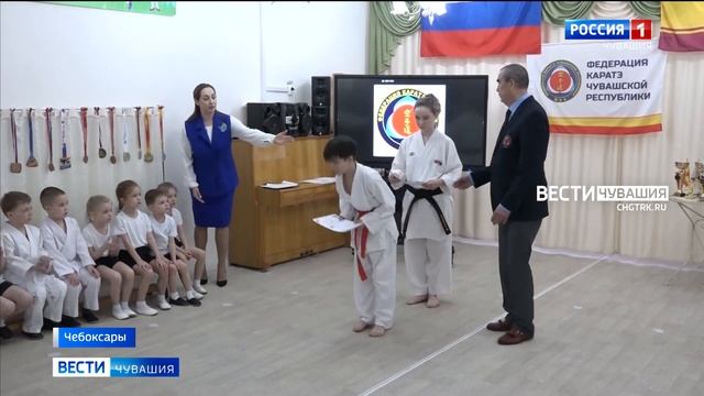 В чебоксарском детском саду второй год работает секция каратэ смотреть онлайн