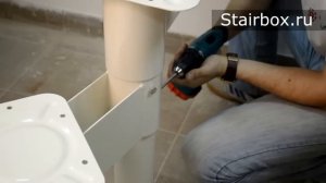 Установка модульной лестницы