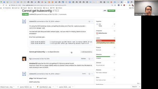 Kubernetes SIG VMware - Cluster API vSphere Provider bi-weekly syncup 20190325 смотреть онлайн