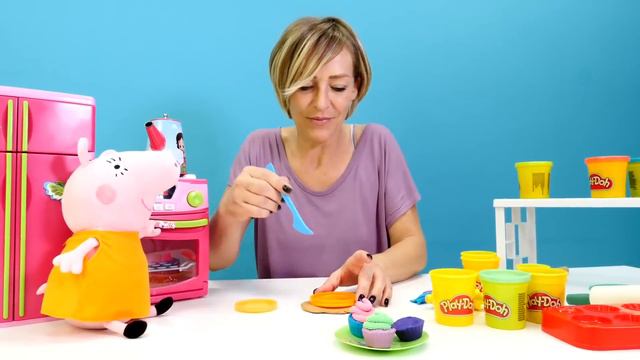 Çocuklar Için Peppa Pig Oyuncakları. Seçkin  Videolar Derlemesi. Çocuk Videoları