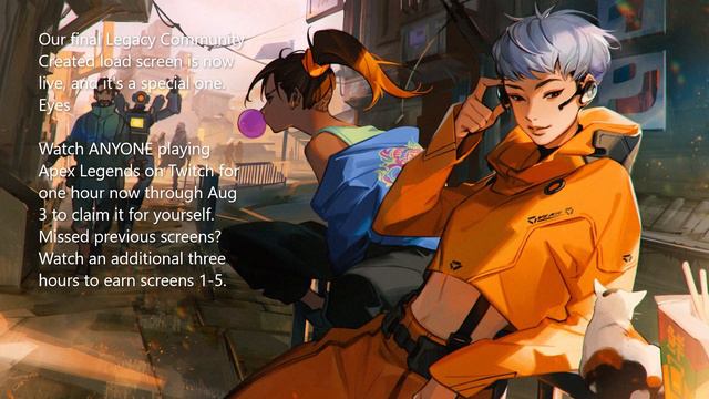 Apex Legends Twitch Drops Week 6 Get ALL Loading Screens So Far LAST WEEK смотреть онлайн