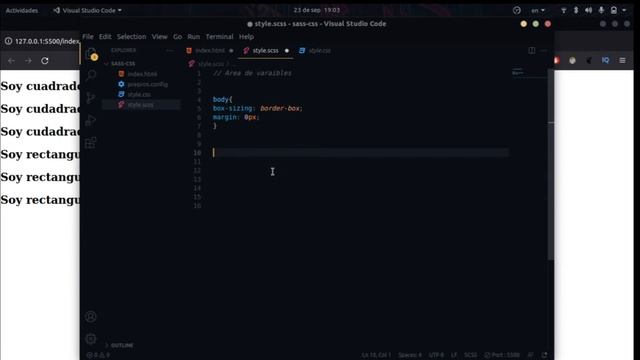 Capítulo 2: Variables en SASS CSS y mucho más смотреть онлайн