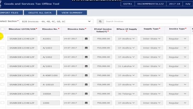 GST offline tool Live demo, how to download & use to upload invoices (bulk invoice) to prepare GSTR смотреть онлайн