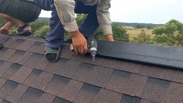 Монтаж кровли из мягкой черепицы смотреть онлайн