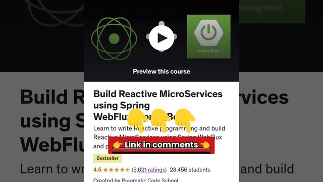 Build Reactive MicroServices using Spring WebFlux/SpringBoot смотреть онлайн