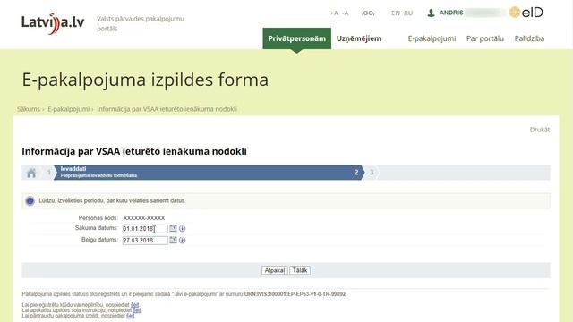 Informacija par VSAA ietureto ienakuma nodokli смотреть онлайн